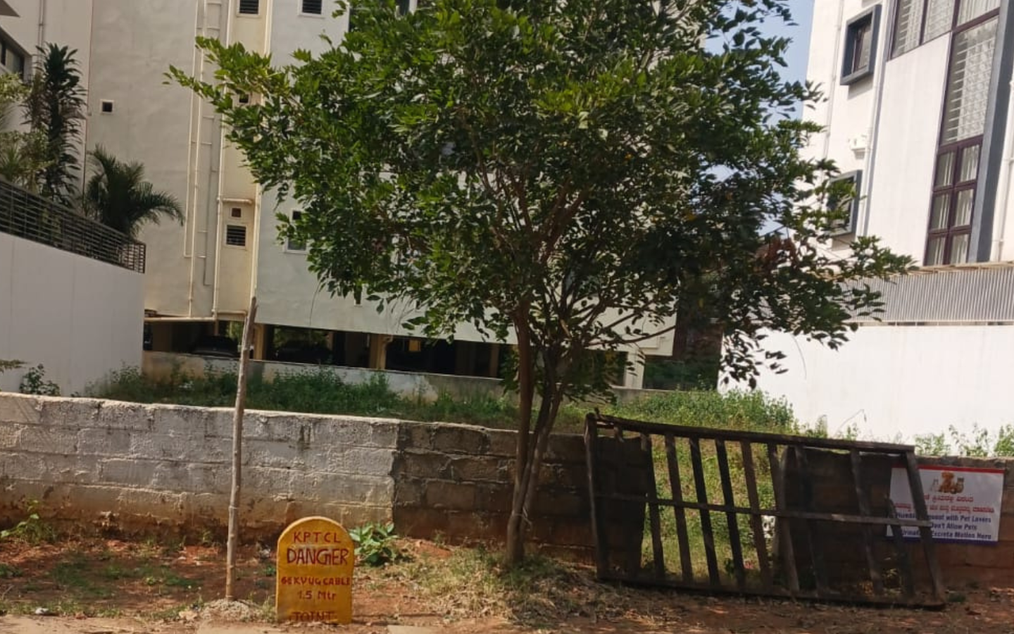 BDA site in NTI Layout, Kodigehalli