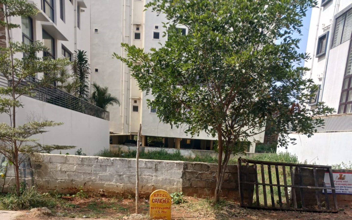 BDA site in NTI Layout, Kodigehalli